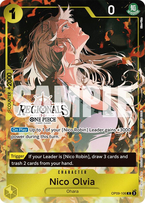 Nico Olvia (Offline Regional Participation Pack 2025 Vol.1) [One Piece Promotion Cards] (Display Case)