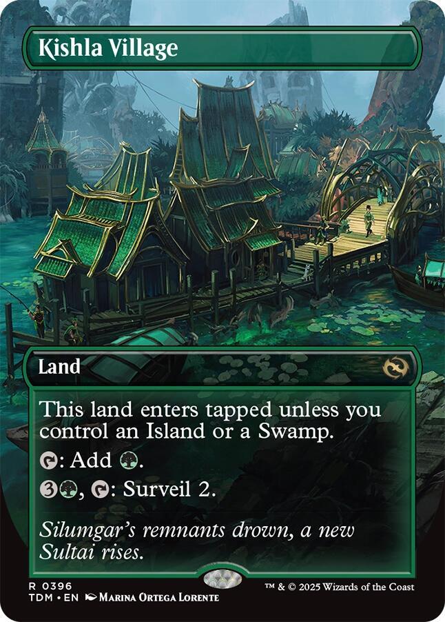 Kishla Village (Borderless) [Tarkir: Dragonstorm]