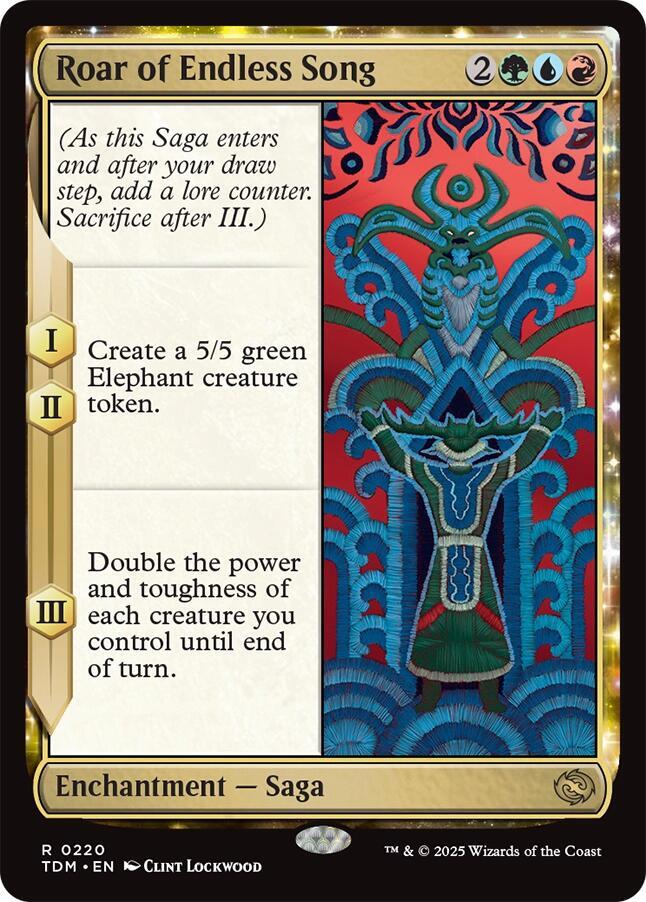 Roar of Endless Song [Tarkir: Dragonstorm]
