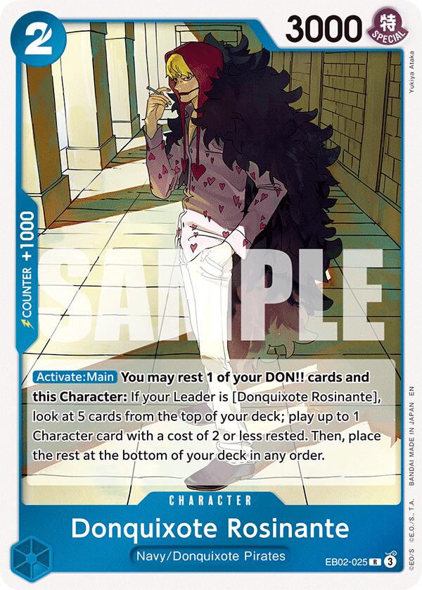 Donquixote Rosinante [Extra Booster: Memorial Collection]