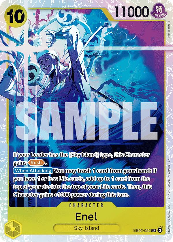 Enel [Extra Booster: Memorial Collection] (Display Case)