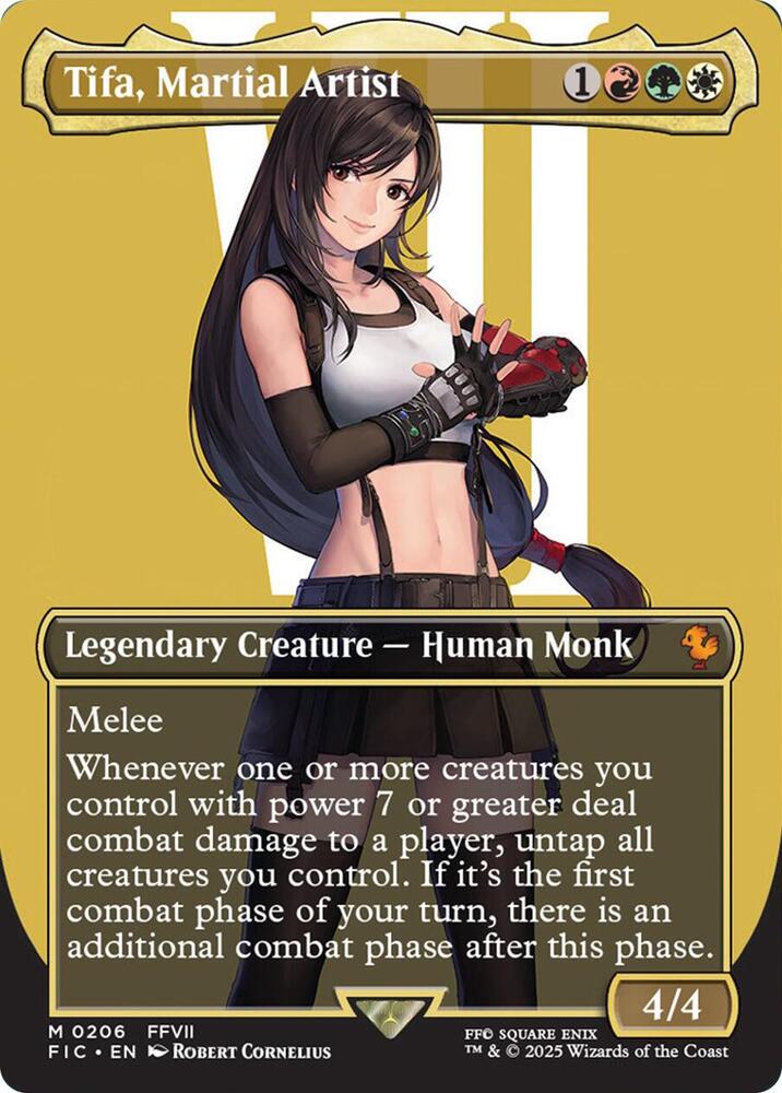 Tifa, Martial Artist (Borderless) [FINAL FANTASY Commander] (Display Case)