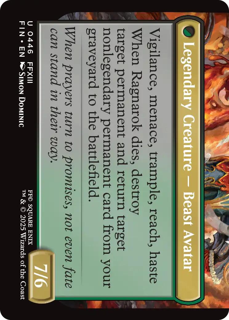 Fang, Fearless l'Cie (Extended Art) [FINAL FANTASY]