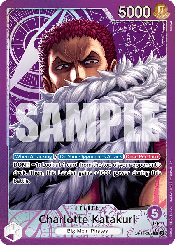 Charlotte Katakuri (062) (Alternate Art) [A Fist of Divine Speed] (Display Case)