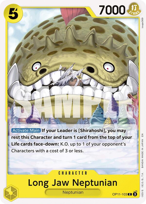 Long-Jaw Neptunian [A Fist of Divine Speed]