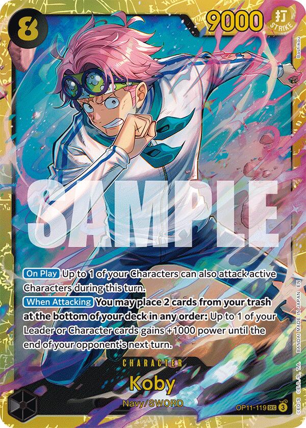 Koby (119) [A Fist of Divine Speed] (Display Case)