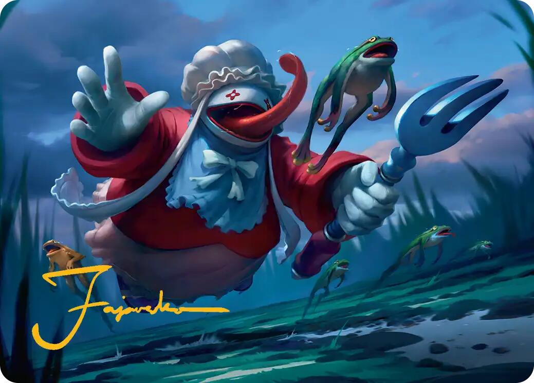 Quina, Qu Gourmet Art Card (Gold-Stamped Signature) [FINAL FANTASY Art Series]