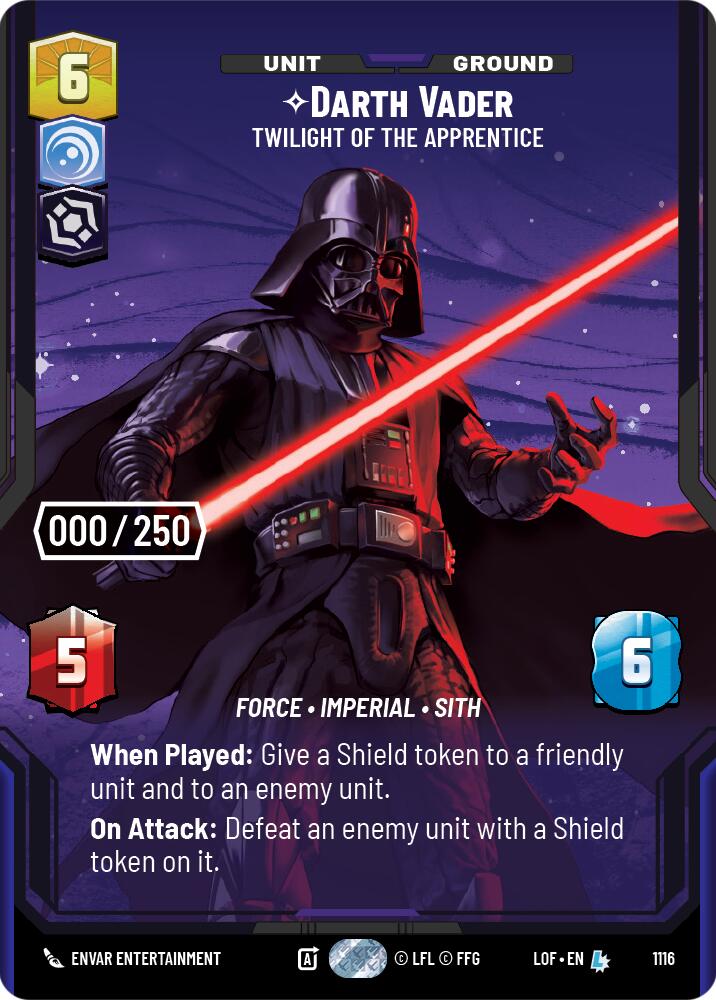 Darth Vader (1116) - Twilight of the Apprentice (Serialized) (1116) [Legends of the Force]
