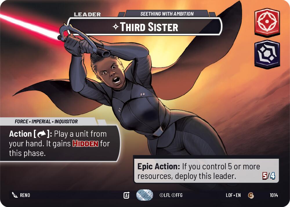 Third Sister (1014) - Seething With Ambition (Showcase) (1014) [Legends of the Force]