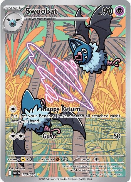 Swoobat (117/086) [Scarlet & Violet: White Flare]
