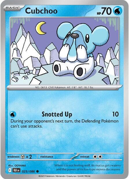 Cubchoo (028/086) [Scarlet & Violet: Black Bolt]
