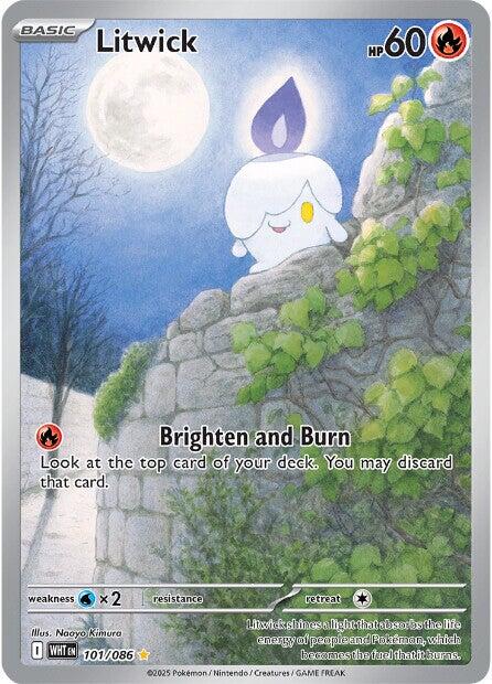 Litwick (100/086) [Scarlet & Violet: Black Bolt]