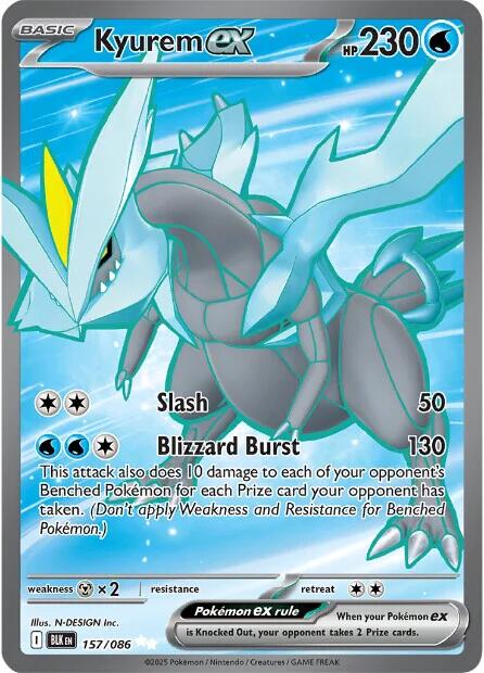 Kyurem ex (160/086) [Scarlet & Violet: Black Bolt] (Display Case)