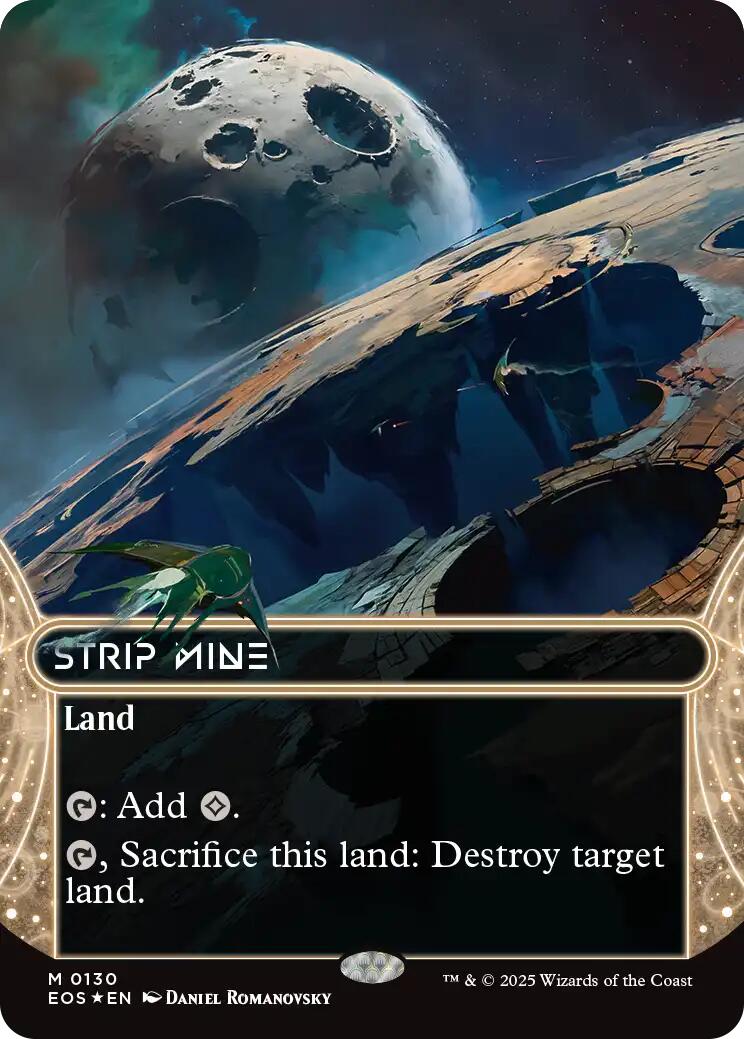 Swarmyard (0130) (Borderless) (Galaxy Foil) [Edge of Eternities: Stellar Sights]