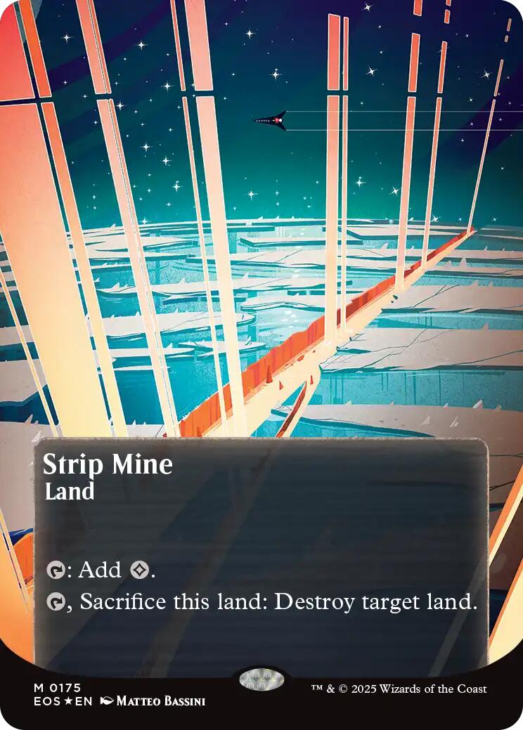 Swarmyard (0175) (Borderless) (Galaxy Foil) [Edge of Eternities: Stellar Sights]