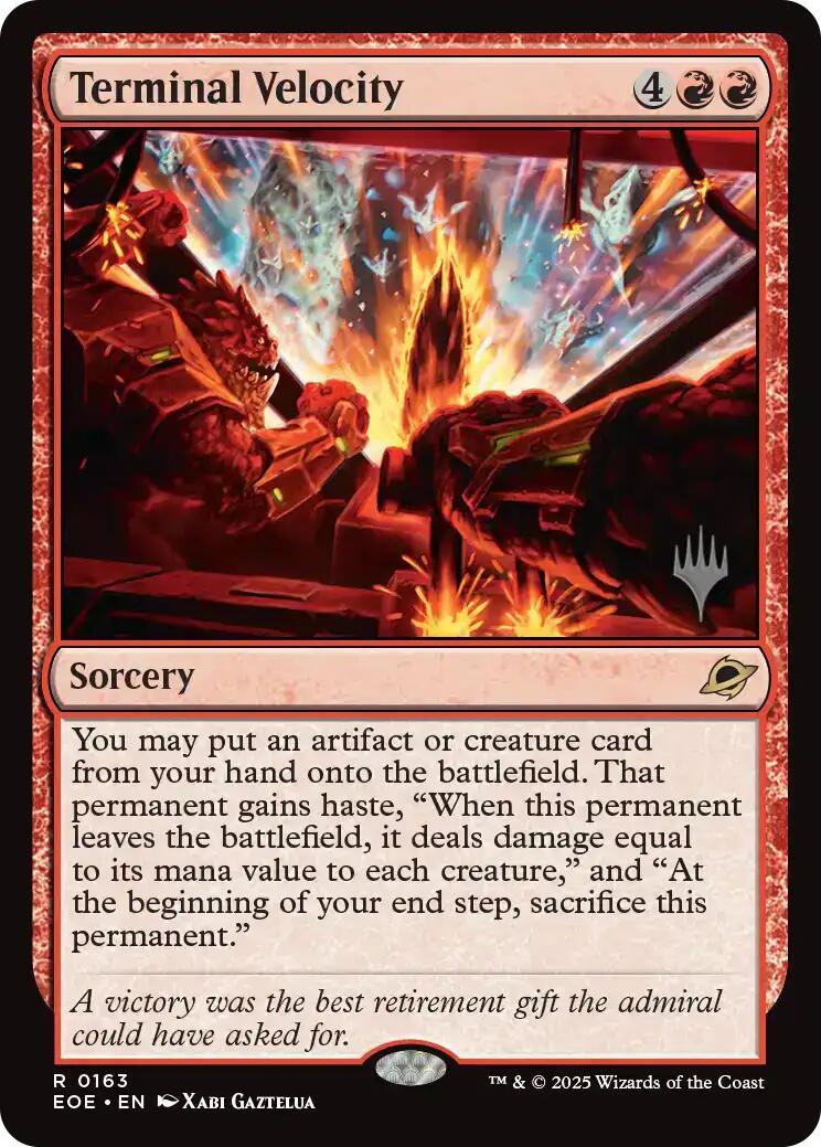 Terminal Velocity [Edge of Eternities Promo Pack]