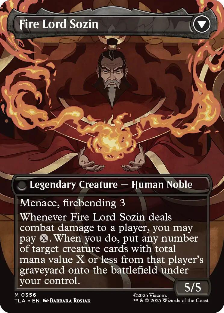 The Rise of Sozin (Borderless) [Avatar: The Last Airbender] (Display Case)