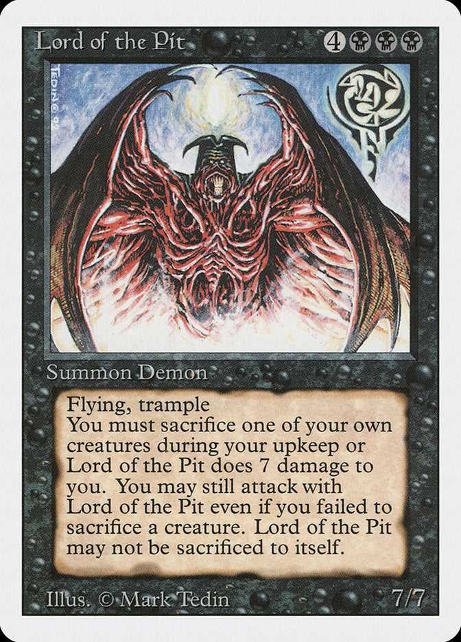 Lord of the Pit [Revised Edition] (Display Case)