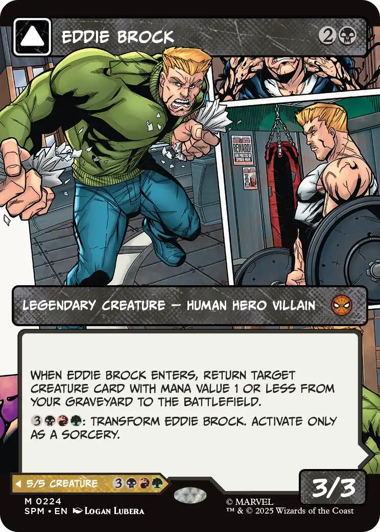 Eddie Brock (0224) (Borderless) [Marvel's Spider-Man] (Display Case)