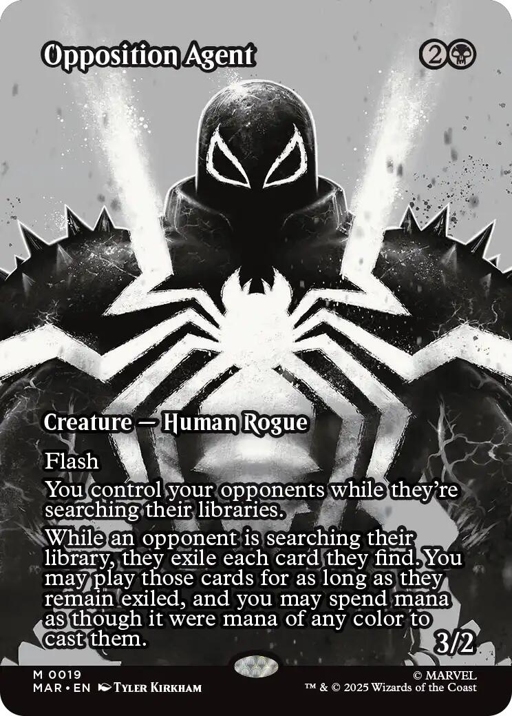 Opposition Agent (Borderless) [Marvel's Spider-Man: Eternal-Legal] (Display Case)