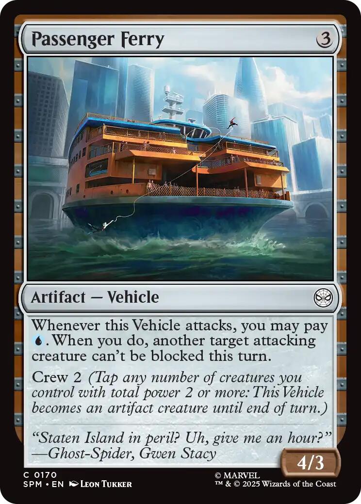 Passeneger Ferry [Marvel's Spider-Man]