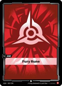Origins - Fury Rune (Foil)