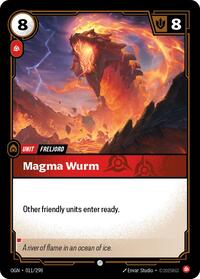 Origins - Magma Wurm