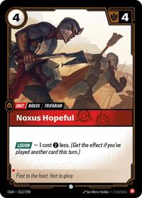 Origins - Noxus Hopeful