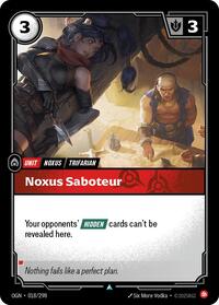 Origins - Noxus Saboteur (Foil)