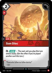 Origins - Sun Disc (Foil)