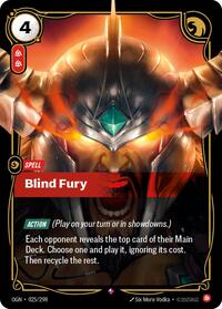 Origins - Blind Fury (Foil)