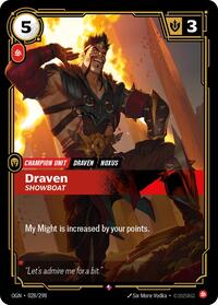 Origins - Draven - Showboat (Foil)