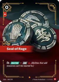 Origins - Seal of Rage (Foil)