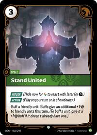 Origins - Stand United (Foil)
