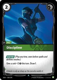 Origins - Discipline (Foil)