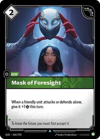 Origins - Mask of Foresight (Foil)