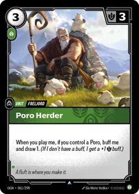 Origins - Poro Herder