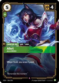 Origins - Ahri - Alluring (Foil)