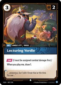 Origins - Lecturing Yordle (Foil)