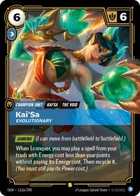 Origins - Kai'Sa - Evolutionary (Alternate Art) (Foil)