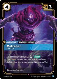 Origins - Malzahar - Fanatic (Foil)