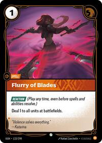 Origins - Flurry of Blades