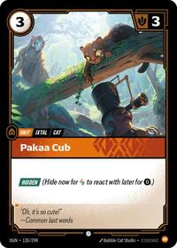 Origins - Pakaa Cub (Foil)