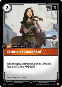 Origins - Cithria of Cloudfield