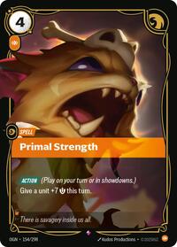 Origins - Primal Strength (Foil)