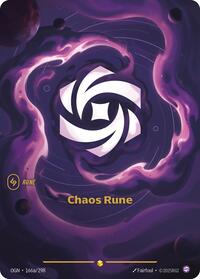 Origins - Chaos Rune (Alternate Art) (Foil)