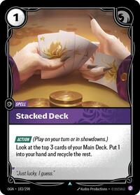 Origins - Stacked Deck (Foil)