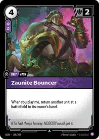Origins - Zaunite Bouncer (Foil)