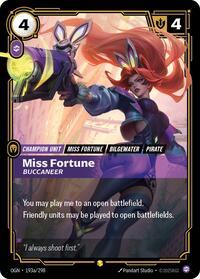 Origins - Miss Fortune - Buccaneer (Alternate Art) (Foil)