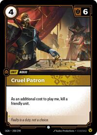 Origins - Cruel Patron (Foil)